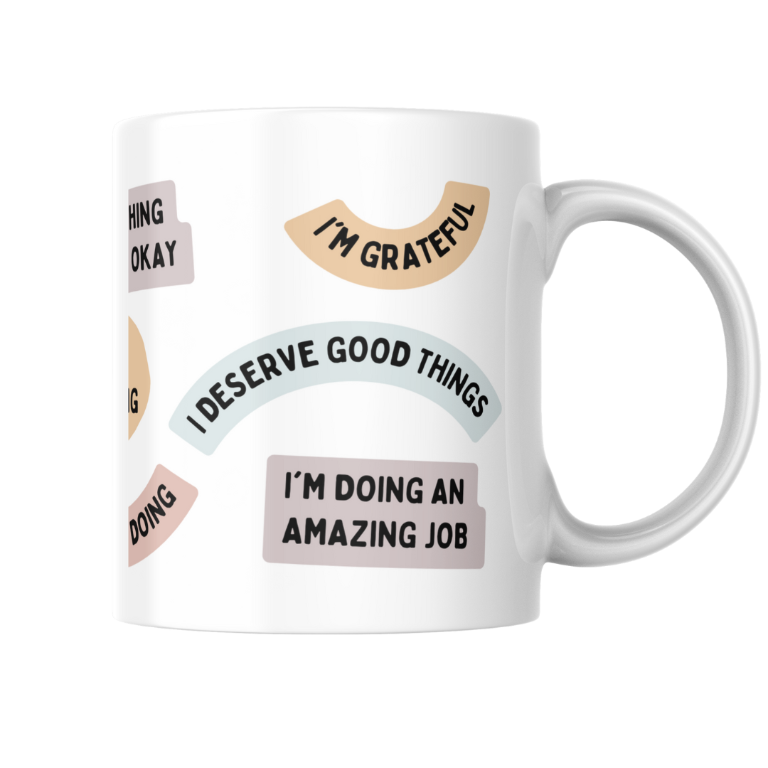 Taza Panorámica Afirmaciones