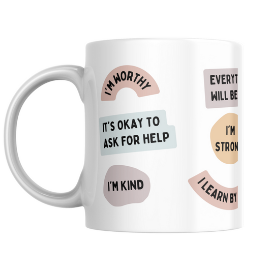 Taza Panorámica Afirmaciones